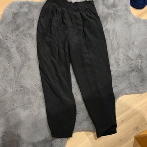 100% silk vintage Black Pants